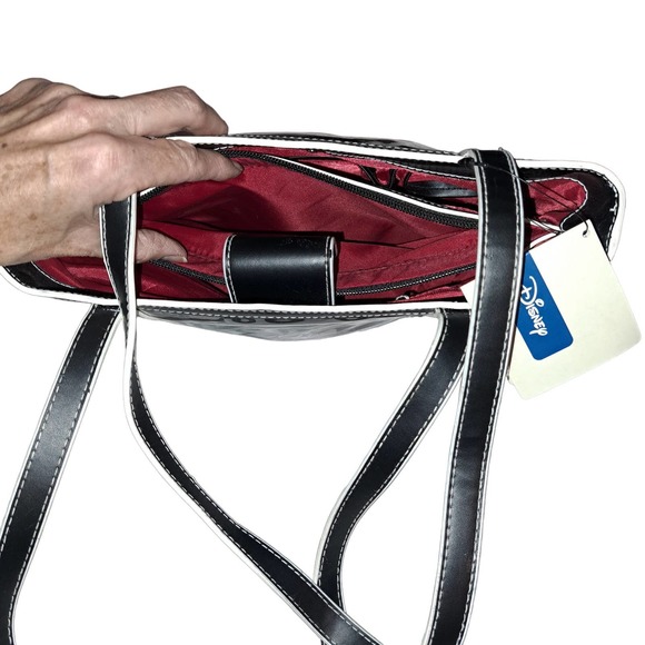 NWT- FUN & FAB Disney Ladies Purse Mickey Mouse Front and Back - Picture 9 of 9